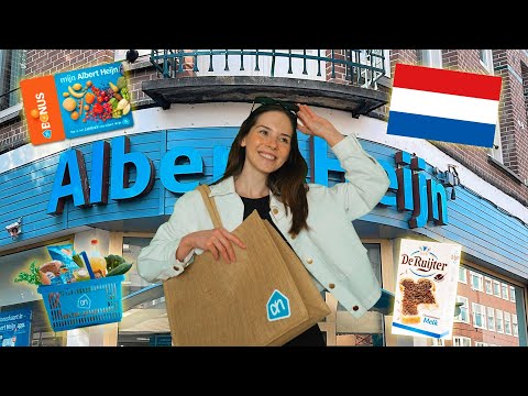 Inside a Dutch supermarket in Amsterdam 🇳🇱🛒