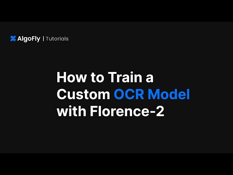 Florence 2 OCR Training