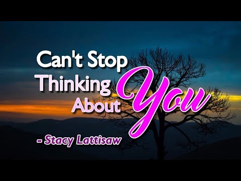 Can't Stop Thinking About You - Stacy Lattisaw (KARAOKE VERSION)