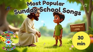 Download lagu 30 Minutes of the Most Popular Sunday School Songs for Kids | Jesus Songs & Bible Music mp3