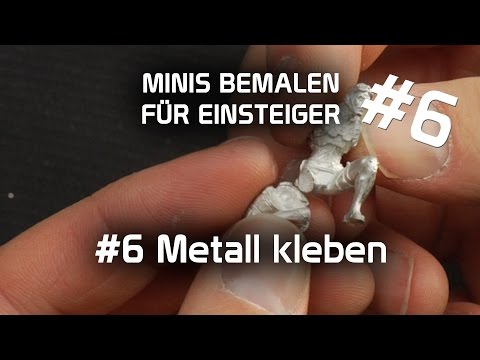 Tutorial: Miniaturen bemalen für Anfänger | Metall kleben | How to paint | DICED