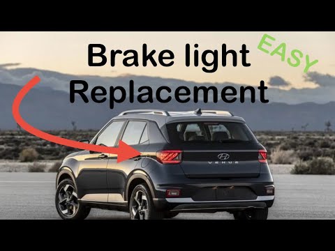 How To Change Brake Light for Hyundai Venue￼ 2020