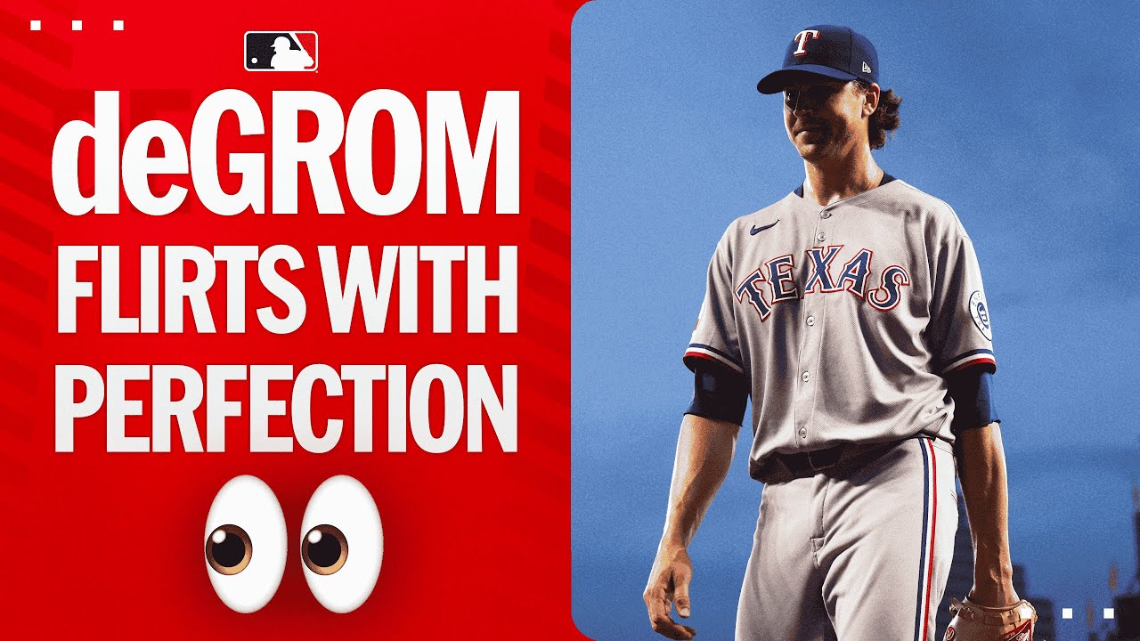 Jacob deGrom's longest career no-hit bid was incredible to watch (PERFECT through 6 innings)