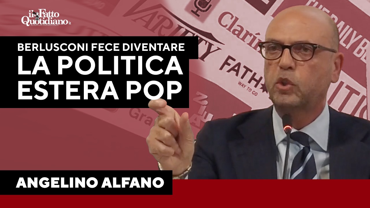 Alfano: “Berlusconi fece diventare politica estera rock e pop”