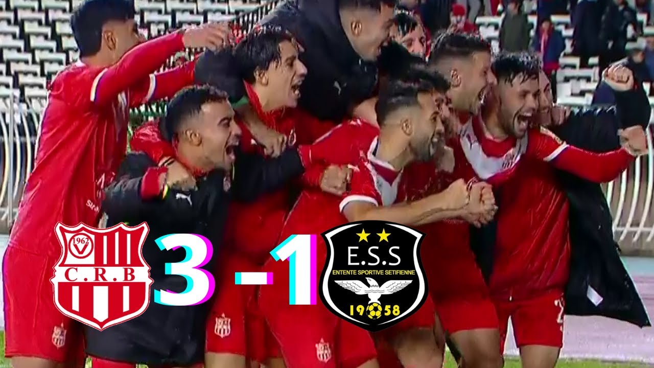 Ligue 1 : CR Belouizdad - ES Setif (3-1) - Résumé Vidéo