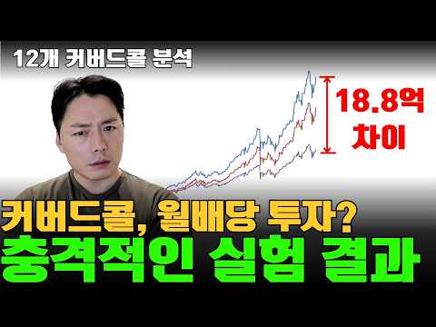 커버드콜, 그냥 지수에 뒀으면 '18억' 더 벌었습니다