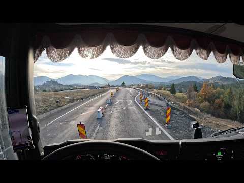 Truck Vlog - Trucking Through Romania’s Stunning Rodna Mountains. Dangerous and Demanding...