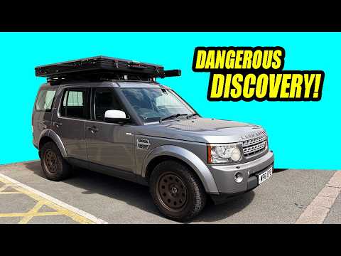 We fix a BIG problem on our Land Rover Discovery 4 just in time. Thumbnail