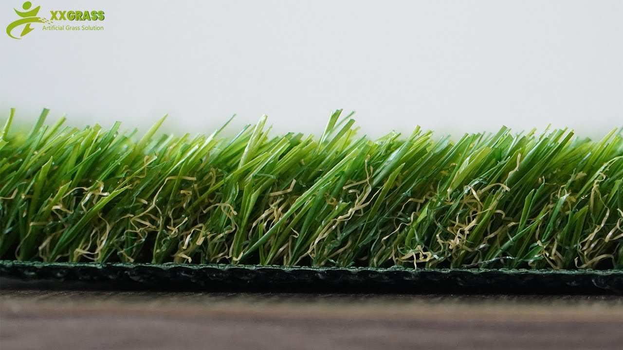 30mm Evergreen Fake Lawn Synthetic Turf Artificial Grass for Landscape City Urban Public Greening
