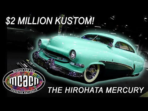 1951 Mercury Hirohata Kustom 2021 Muscle Car and Corvette Nationals MCACN 2021 V8TV