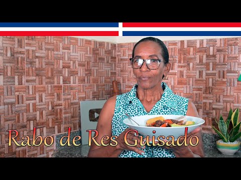 Stewing Beef Tail Dominican Country Style - Cooking with Yolanda