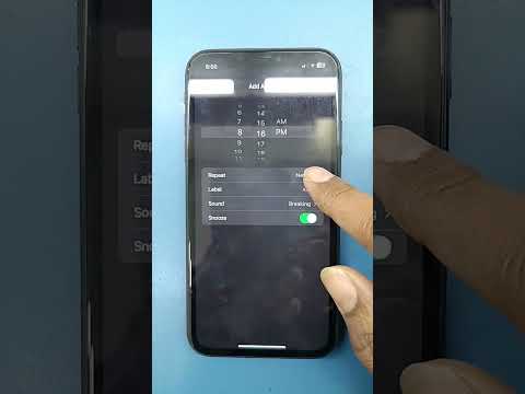 How to set Clock Alarm in iPhone | iPhone 11 Alarm setup | #iphone #iphonealarm