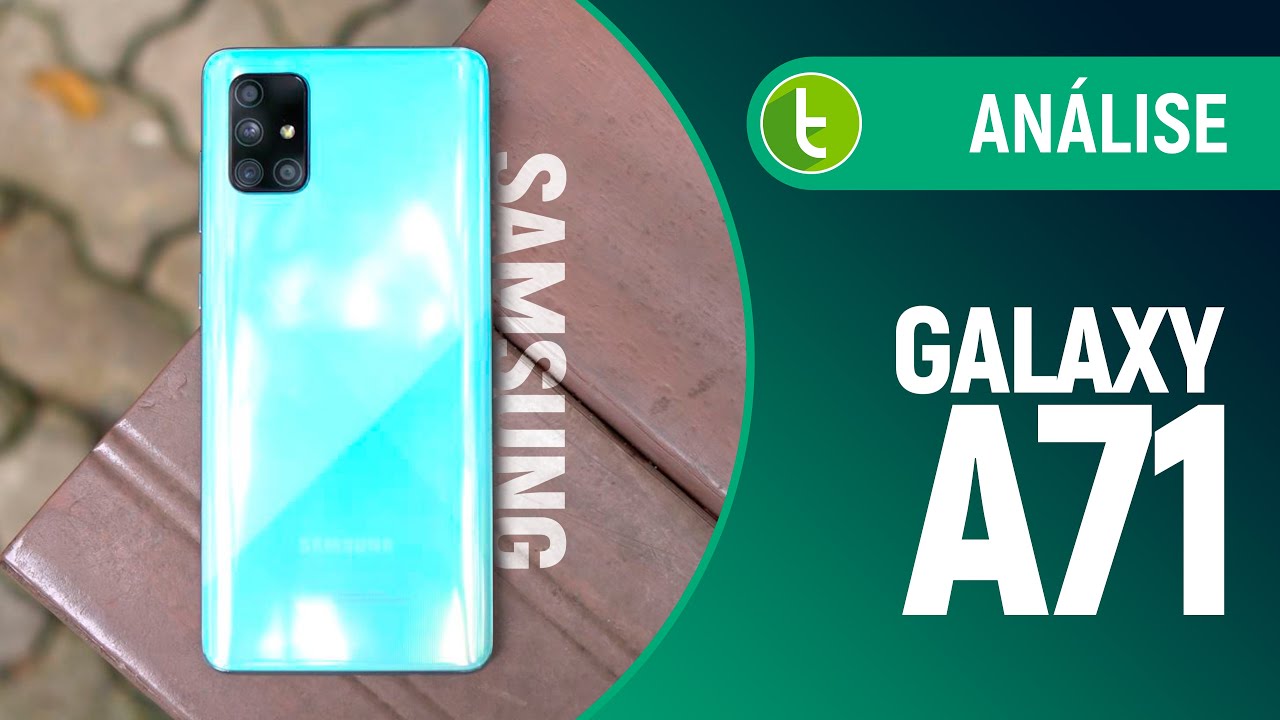 GALAXY A71: AVANÇOS DISCRETOS para se MANTER RELEVANTE | Análise / Review