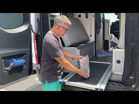 Cargo Tray Slide Out Installation