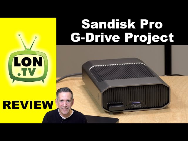 Vídeo relacionado con SanDisk Professional 8TB G-DRIVE Project, with PRO-BLADE SSD Mag Slot, Thunderbolt 3, USB (10Gbps), 7200RPM Enterprise Class Hard Drive, Up to 250MB/s read