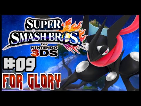 Super Smash Bros for 3DS - For Glory Episode #9 (Greninja)