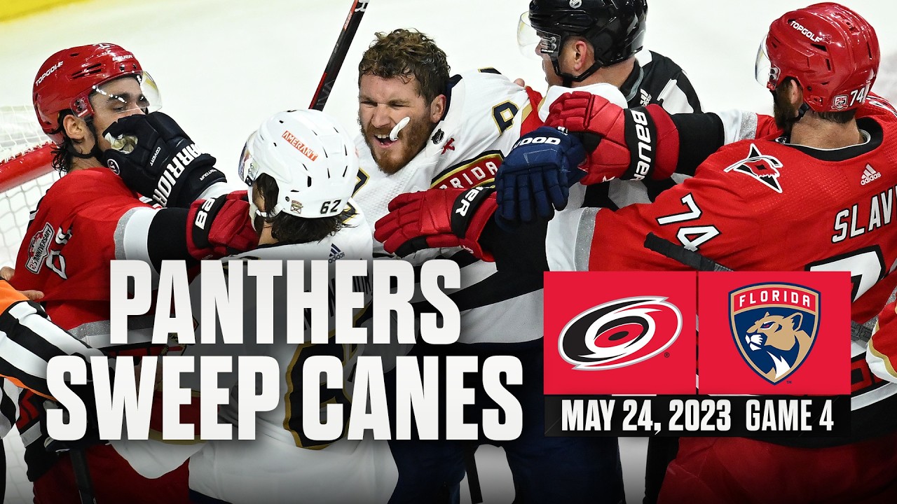 FULL REPLAY: Game 4 | Hurricanes vs. Panthers | 2023 Eastern Conference Final
