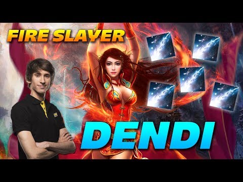 DENDI LINA | FIRE SLAYER | Dota 2 Pro Gameplay