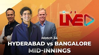 #SRHvRCB | Cricbuzz Live: Match 54, Hyderabad v Bangalore, Mid-innings show