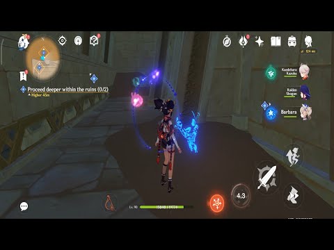 proceed deeper within the ruins genshin impact