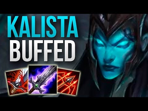 KALISTA BUFFS IN PATCH 9.22 MADE HER GOOD AGAIN | CHALLENGER KALISTA ADC GAMEPLAY | Patch 9.22 S9