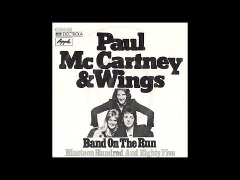 Paul McCartney & Wings - Band On The Run (Single Version) - Vinyl recording HD