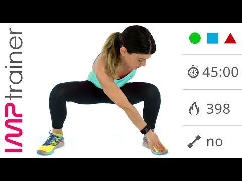 Video Workout  G-A-G,  tonificazione gambe, glutei e addominali (45 minuti)