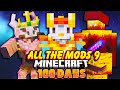I Survived 100 Days In ATM 9 TO THE SKY In Minecraft FULL MOVIE
