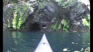 preview picture of video 'Cornwall - Boscastle Cave-sea kayaking'