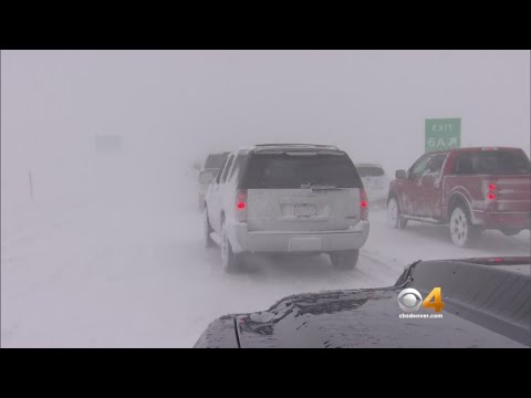 Drivers Get Stuck On Pena Boulevard Near Denver International Airport