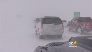 Drivers Get Stuck On Pena Boulevard Near Denver International Airport