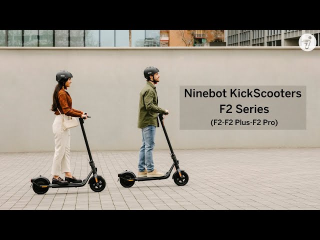 Segway Ninebot KickScooter F2E Trottinette électrique 10" Noir video