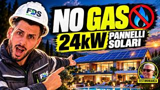 MA È IMPAZZITO?! 😱 Un IMPIANTO FOTOVOLTAICO da 24 kW su CASA SUA!