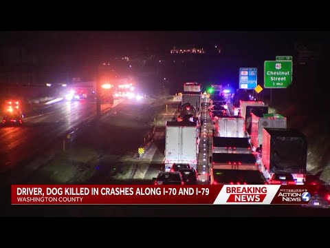1 dead in I-79 crash in western Pennsylvania on Thanksgiving night