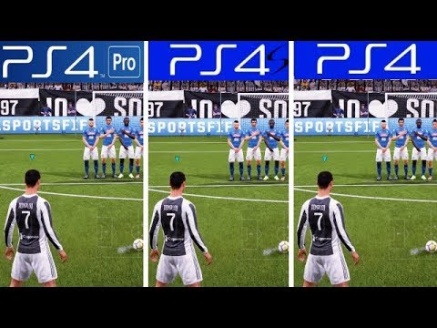 FIFA 19 | PS4 Pro VS PS4 Slim VS PS4 | Graphics Comparison