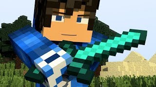 ♫ &quot;DIAMOND SWORD&quot;♫ - Best Minecraft Animation Song - Top Minecraft Music