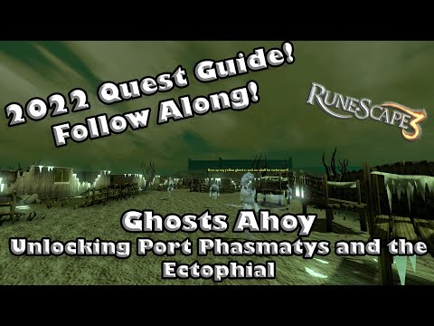 Ghosts Ahoy Quest Guide - Follow Along - Ectophial and Access to Port Phasmatys!