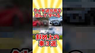 タイヤ過労死を遊んで学べるクルマ３選