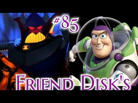 DISNEY HEROES:BATTLE MODE...BUZZ/ZURG FRIEND DISK!!! #85