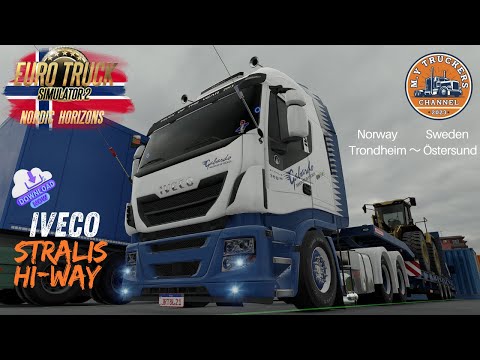 IVECO Stralis HI-WAY Jean Rittono DOWNLOAD FREE Mod ETS2 v1.57｜POV Driving｜Manual gear Shifting