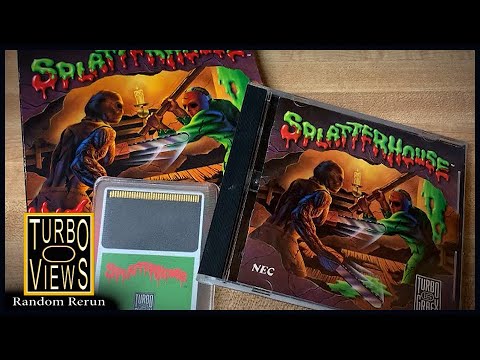 Random Rerun 10: SPLATTERHOUSE (w/ new extras - TurboGrafx / TV Ep 30)
