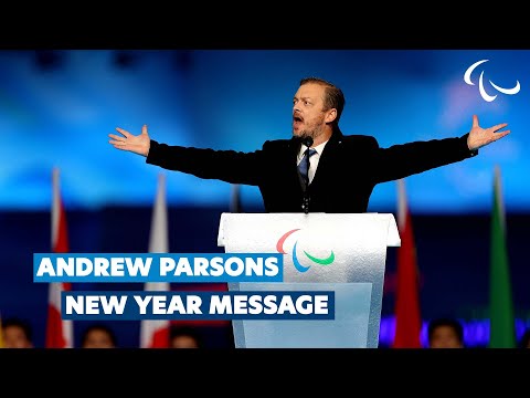Happy New Year from IPC President Andrew Parsons | Paralympic Games