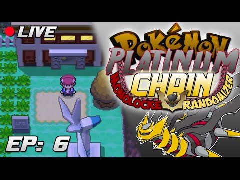 Pokemon Platinum Chain Monolocke Randomizer LIVE w/ Astroid - Ep 6 "Vally Windworks Disaster!"