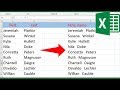 How to merge two columns in Excel without losing data
