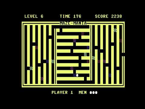 [TAS] C64 Maze-Mania by nymx in 03:42.60
