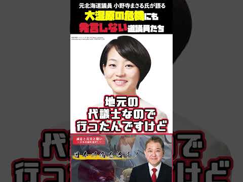 現代経済学科 大湿原の危機にも発言しない道議員たち  元北海道議員 小野寺まさる氏が語る #小野寺まさる #平井宏治 #メガソーラー #釧路湿原