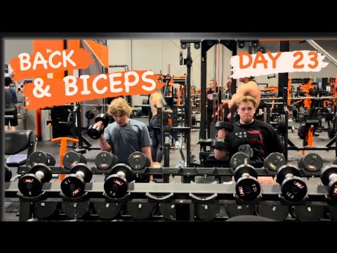 Spring Cut: Day 23 - Back and Biceps