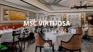 MSC Virtuosa: Gastronomie-Erlebnis an Bord MSC Virtuosa: Gastronomie-Erlebnis an Bord