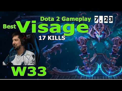 Best play Visage w33 Gameplay Dota 2 - 7.23
