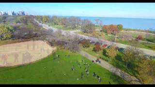 Chicago Area Drone - Fall Flying at Foster Beach